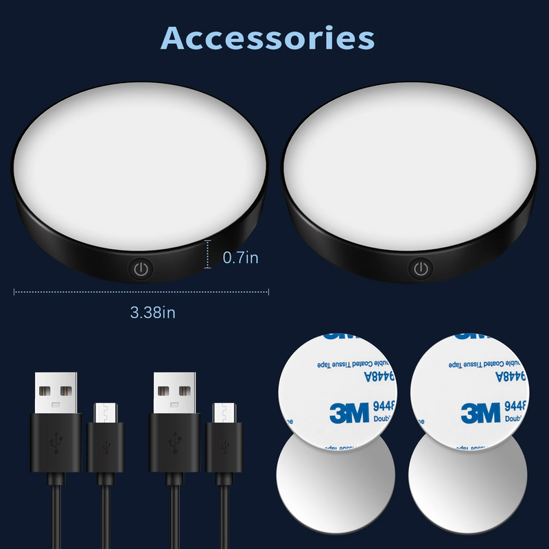 LED Night, bateria