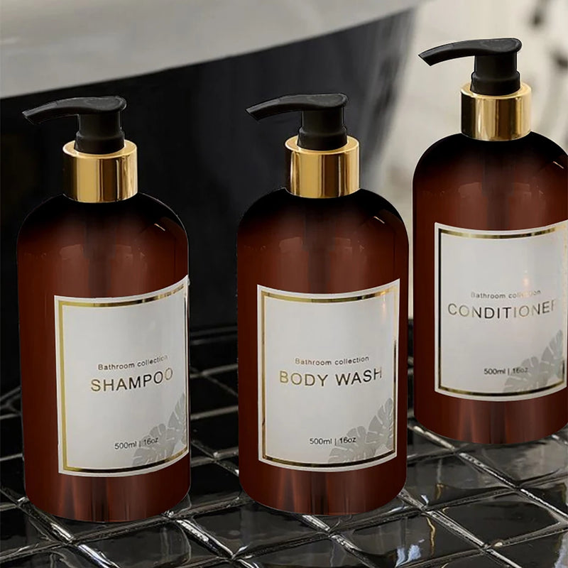 Kit Dispenser Shampoo/Condicionador